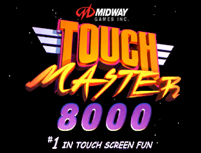 Touchmaster 8000 (v9.04 Standard) Title Screen